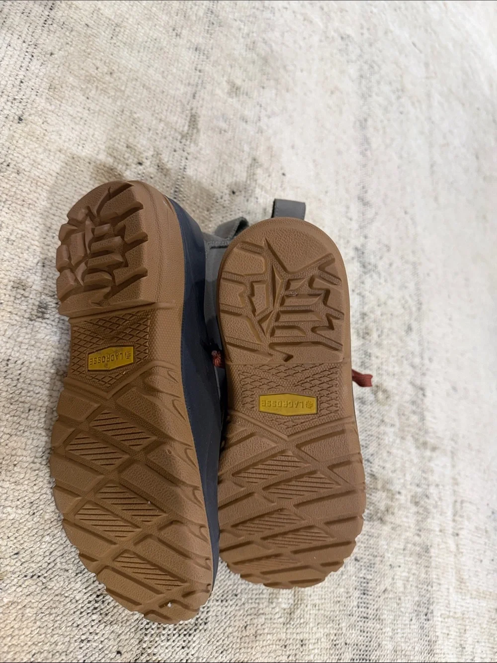 LaCrosse Gray and Brown Waterproof Duck Boot